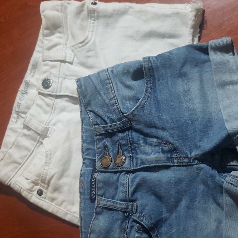 Girls jean shorts